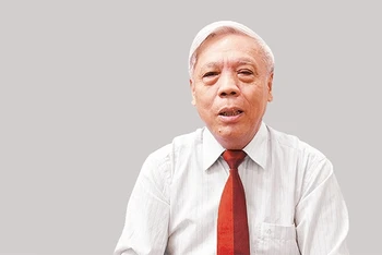 PGS, TS Nguyễn Trọng Phúc, nguyên Viện trưởng Viện Lịch sử Đảng.