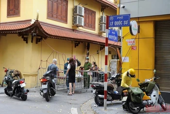 Cách ly y tế các phố chung quanh Bệnh viện Việt - Đức