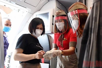 Hãng hàng không Vietjet Air miễn phí xét nghiệm cho hành khách khởi hành từ TP Hồ Chí Minh.