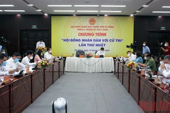 Chương trình Hội đồng Nhân dân với cử tri lần thứ Nhất, nhiệm kỳ 2021-2026.