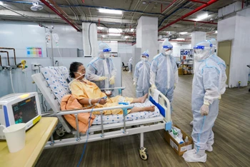 Trung tâm Hồi sức người bệnh Covid-19 của Bệnh viện Đại học Y Dược TP Hồ Chí Minh điều trị khỏi cho nhiều trường hợp phải thở máy.