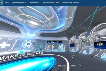 Các sản phẩm Make in Vietnam tại ITU Digital World 2021.