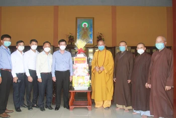 Ban Tôn giáo Chính phủ thăm Ban Trị sự tỉnh Bà Rịa-Vũng Tàu.
