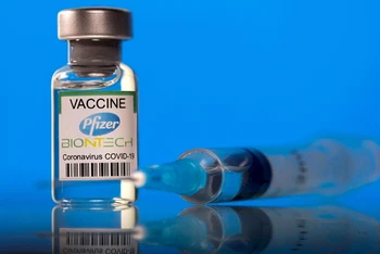 Vaccine ngừa Covid-19 của Pfizer/BioNTech. (Ảnh: Reuters)