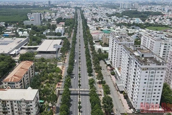 Một góc đô thị Biên Hòa (Đồng Nai).
