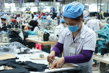 Một doanh nghiệp trong khu công nghiệp ở Đồng Nai đã quay trở lại sản xuất.