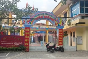 Trường Mầm non Hoa Hồng, thành phố Hà Giang cho học sinh nghỉ học từ 27/10.