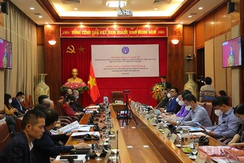 Hội thảo tham vấn quốc tế định hướng chiến lược phát triển ngành bảo hiểm xã hội Việt Nam. (Ảnh: TÂM TRUNG)