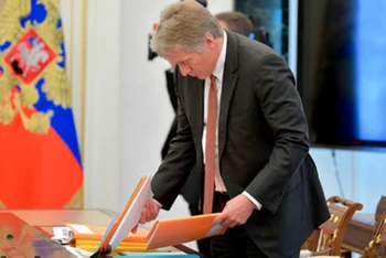 Chánh Văn phòng Phủ Tổng thống Nga, ông Dmitry Peskov. (Ảnh: Lenta.ru) 