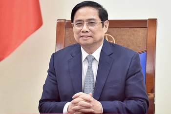 Thủ tướng Chính phủ Phạm Minh Chính. (Ảnh: VGP/Nhật Bắc)