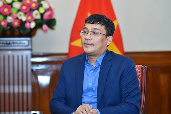 Thứ trưởng Ngoại giao Nguyễn Minh Vũ. (Ảnh: Báo Thế giới và Việt Nam)