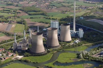 Một trong những nhà máy điện khí tự nhiên lớn nhất châu Âu tại Đức. (Ảnh Reuters)