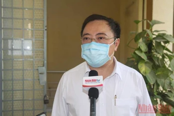 Giám đốc Sở Y tế tỉnh Đồng Nai Phan Huy Anh Vũ.
