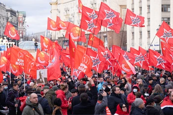 Kỷ niệm 104 năm Cách mạng Tháng Mười tại Liên bang Nga