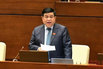 Bộ trưởng Kế hoạch và đầu tư Nguyễn Chí Dũng. Ảnh: LINH NGUYÊN
