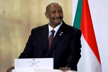 Tổng Tư lệnh quân đội Sudan Abdel Fattah al-Burhan. (Ảnh: Reuters)