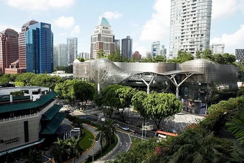 Một góc đô thị Singapore. (Ảnh: REUTERS)