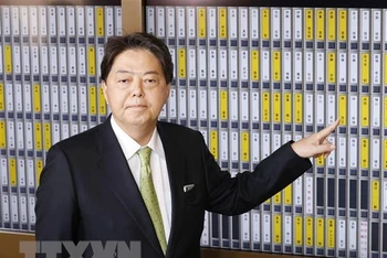 Bộ trưởng Ngoại giao Nhật Bản Yoshimasa Hayashi. (Ảnh: TTXVN)