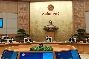 Phó Thủ tướng Lê Văn Thành, Chủ tịch Hội đồng thẩm định chủ trì hội nghị. 