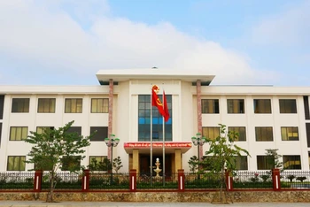 Trụ sở Huyện ủy, UBND huyện Cô Tô, tỉnh Quảng Ninh.