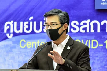 Người phát ngôn Chính phủ Thái Lan Taweesilp Visanuyothin.