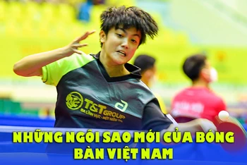 Những ngôi sao mới của bóng bàn Việt Nam