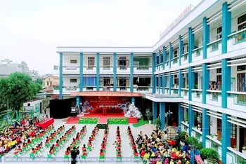 Trường Mầm non Thanh Bình thành phố Hải Dương.
