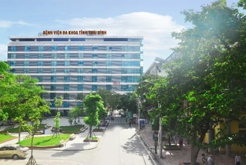 Bệnh viện đa khoa tỉnh Thái Bình. (Ảnh: bvdktinhthaibinh.vn)