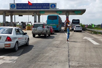 Đường cao tốc Đà Nẵng-Quảng Ngãi. (Ảnh: VEC cung cấp)