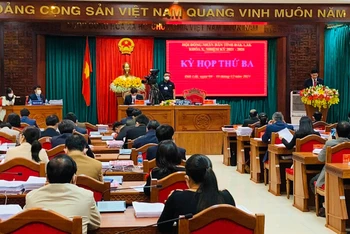 Phiên khai mạc kỳ họp thứ 3 HĐND tỉnh Đắk Lắk khoá X nhiệm kỳ 2021-2026.