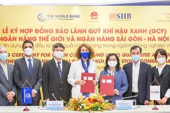 WB và SHB ký Hợp đồng bảo lãnh GCF với tổng giá trị 75 triệu USD.
