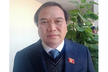 PGS, TS Nguyễn Công Hoàng, Giám đốc Bệnh viện Trung ương Thái Nguyên, đại biểu Quốc hội tỉnh Thái Nguyên.