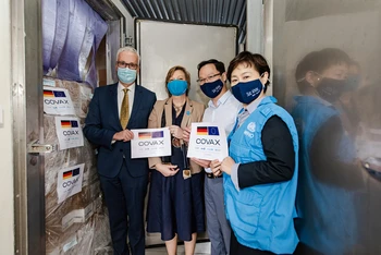 Tổng số vaccine Đức cung cấp cho Việt Nam dự kiến sẽ lên đến khoảng 10 triệu liều. (Ảnh: Đại sứ quán Đức tại Việt Nam cung cấp)