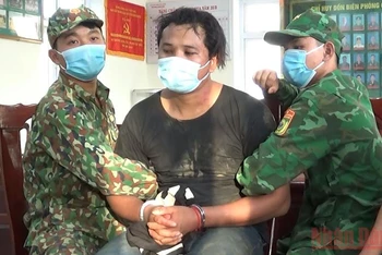 Pich Phan Na bị lực lượng Bộ đội Biên phòng bắt giữ.