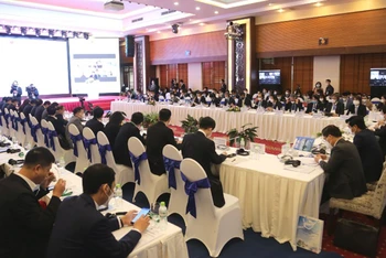 Quang cảnh Hội nghị xúc tiến đầu tư các doanh nghiệp Nhật Bản vào tỉnh Quảng Ninh năm 2021.