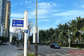 Các tuyến đường trọng điểm trên địa bàn quận Sơn Trà được gắn mã QR.