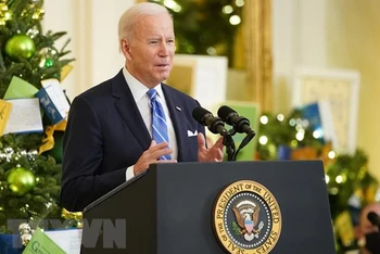 Tổng thống Mỹ Joe Biden. (Ảnh: AFP/TTXVN)