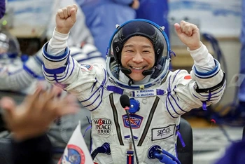 Tỷ phú người Nhật Bản Yusaku Maezawa là khách du lịch vũ trụ đầu tiên bay lên Trạm Vũ trụ Quốc tế (ISS) trong hơn một thập kỷ qua. (Ảnh: Reuters).