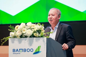 Ông Võ Huy Cường, Cố vấn cao cấp của Bamboo Airways. (Ảnh: Bamboo Airways cung cấp)