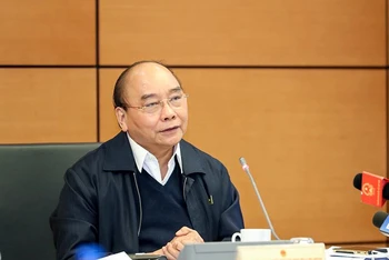 Chủ tịch nước Nguyễn Xuân Phúc. (Ảnh: Linh Khoa)