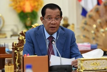 Chủ tịch CPP, Thủ tướng Chính phủ Hoàng gia Campuchia Samdech Techo Hun Sen. (Ảnh: Fresh News)