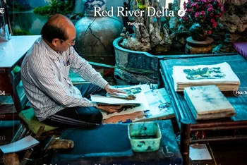 Đồng bằng sông Hồng (Việt Nam), nơi bảo tồn các giá trị truyền thống độc đáo. (Ảnh chụp màn hình) 