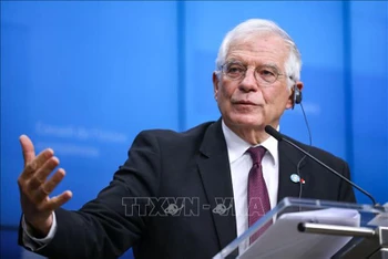 Đại diện cấp cao của Liên minh châu Âu phụ trách chính sách an ninh và đối ngoại Josep Borrell. (Ảnh: TTXVN)