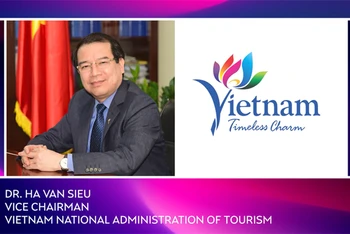 Phó Tổng cục trưởng Tổng cục Du lịch Hà Văn Siêu trả lời phỏng vấn CNBC (phần 1). (Ảnh chụp màn hình)