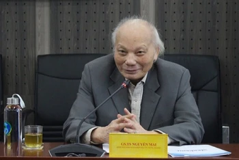 Giáo sư, Tiến sĩ khoa học Nguyễn Mại. (Ảnh: Cổng thông tin Ủy ban Dân tộc)
