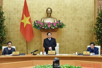 Thủ tướng Phạm Minh Chính chủ trì cuộc họp Thường trực Chính phủ, ngày 3/2.