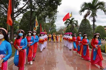 Lễ kỷ niệm 233 năm Chiến thắng Ngọc Hồi - Đống Đa tại tỉnh Bình Định.