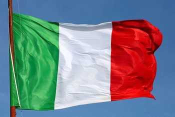 Quốc kỳ Italia. (Ảnh: Reuters)
