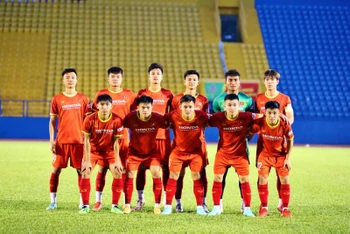 Tuyển U23 Việt Nam tham dự Giải vô địch U23 Đông Nam Á với hầu hết là các cầu thủ U21. (Ảnh: VFF)