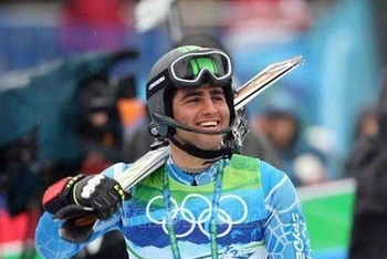 Vận động viên trượt tuyết đổ đèo người Iran Hossein Saveh Shemshaki. (Ảnh tư liệu: IRNA/TTXVN)